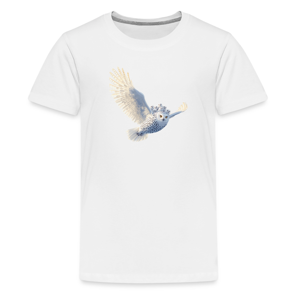 HOOTIE Kids' Premium T-Shirt - white