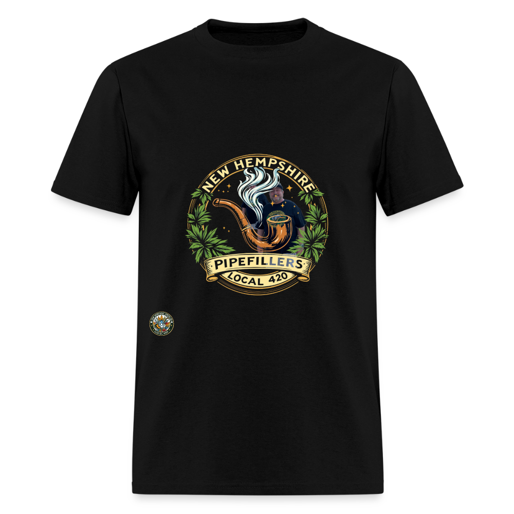 CHRIS GGG NH PF TRRANSPARENT Men's T-Shirt | GILDAN 5000 - black