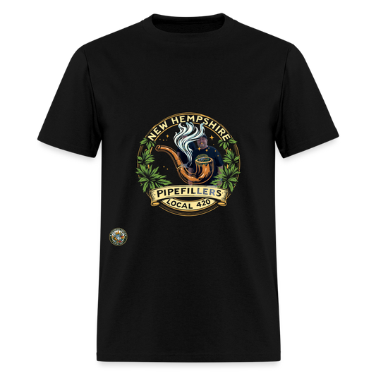 CHRIS GGG NH PF TRRANSPARENT Men's T-Shirt | GILDAN 5000 - black