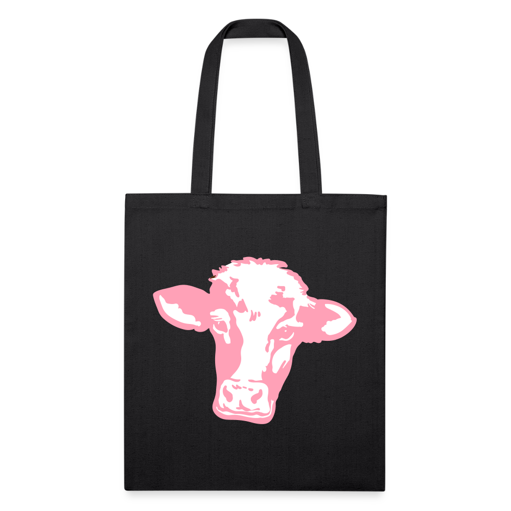 mom Recycled Tote Bag - black