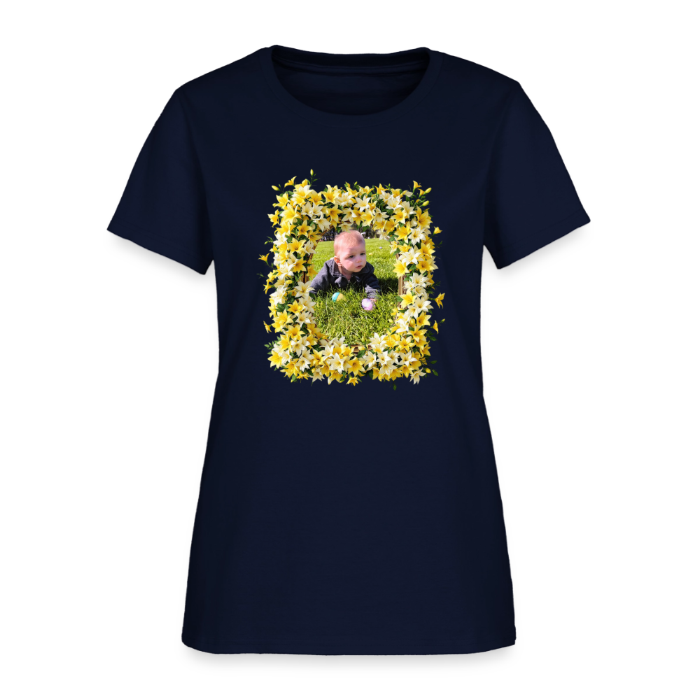 KATHY OREG0N 3 Women's T-Shirt - navy