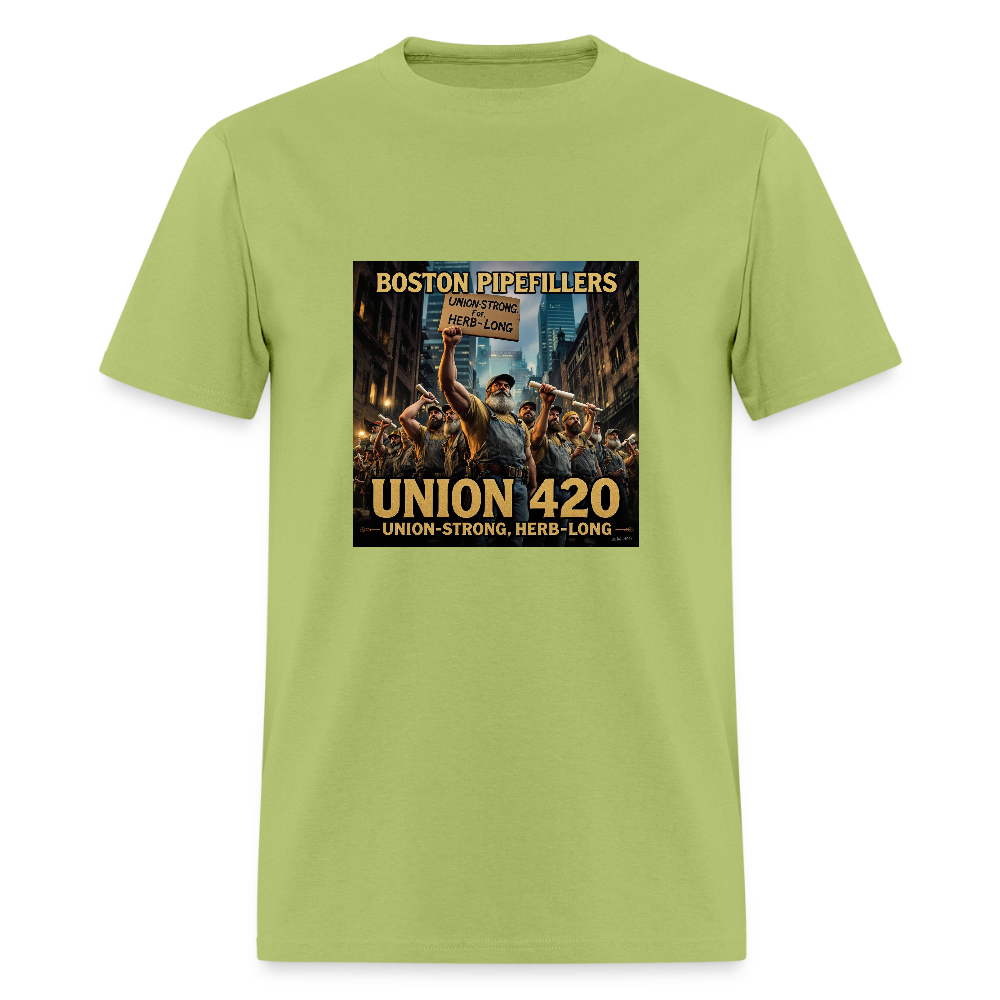 BOSTON PIPEFILLERS Unisex Classic T-Shirt - kiwi