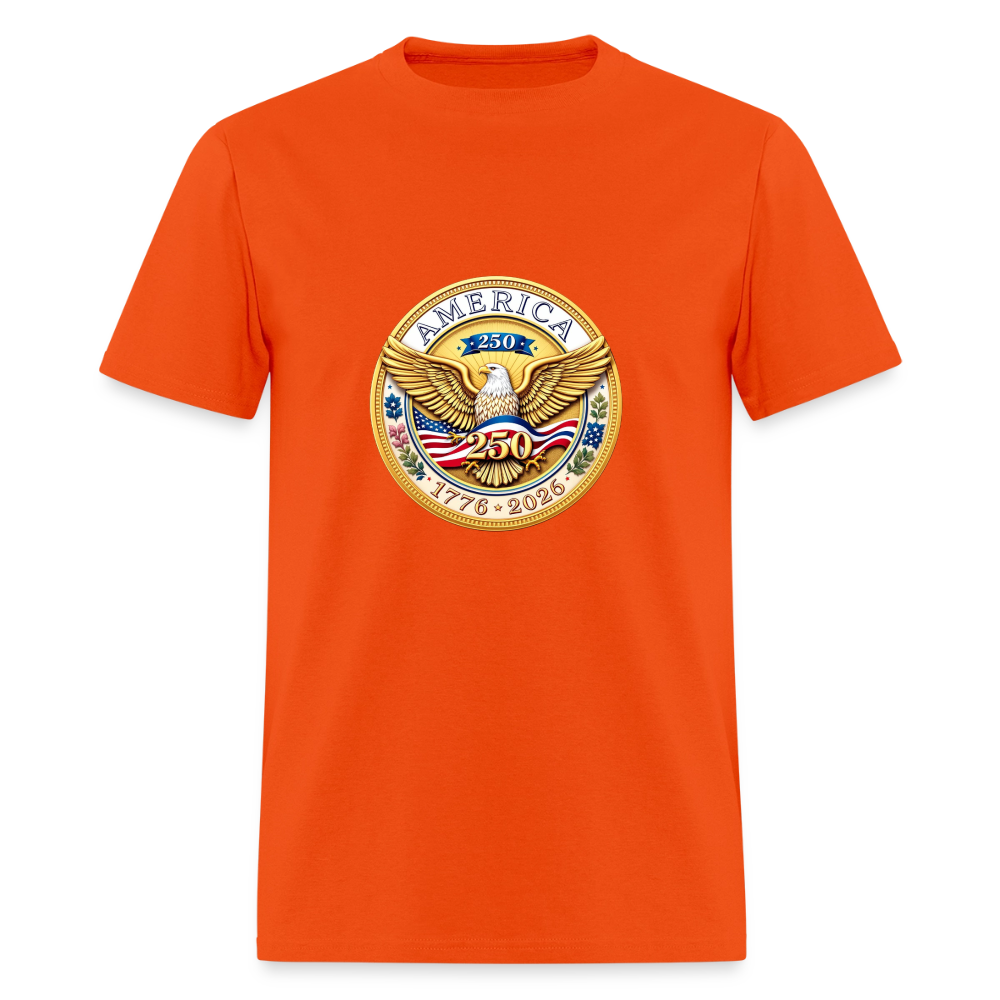AMERICA 250 Men's T-Shirt - orange