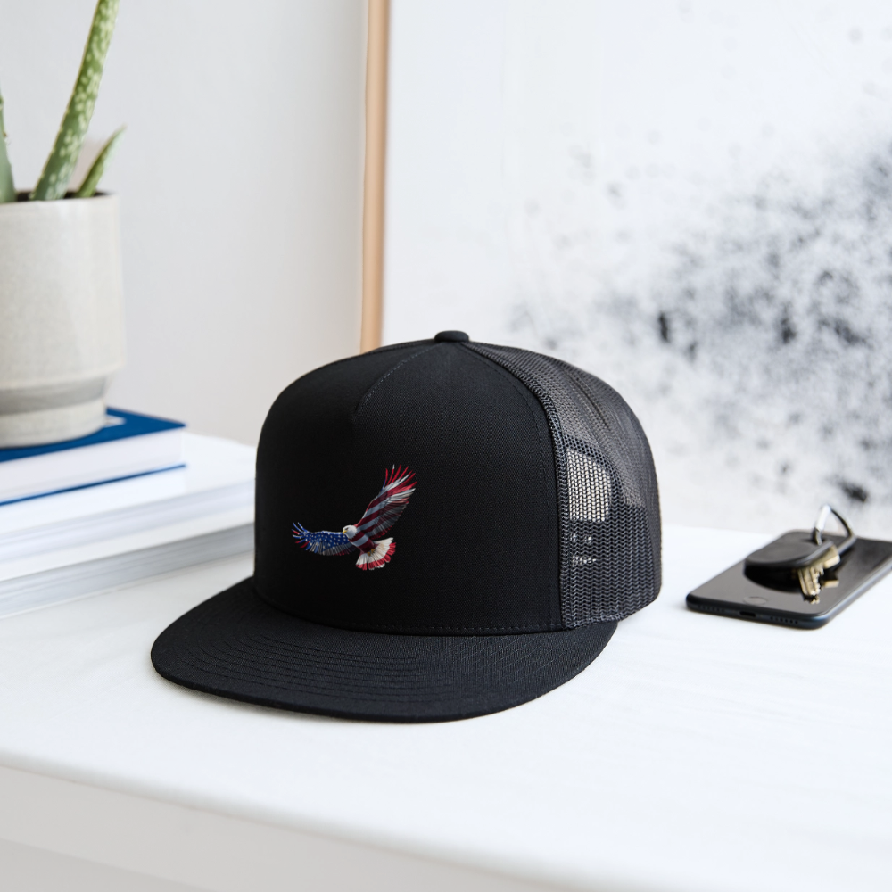 SOARING EAGLE Trucker Hat - black/black