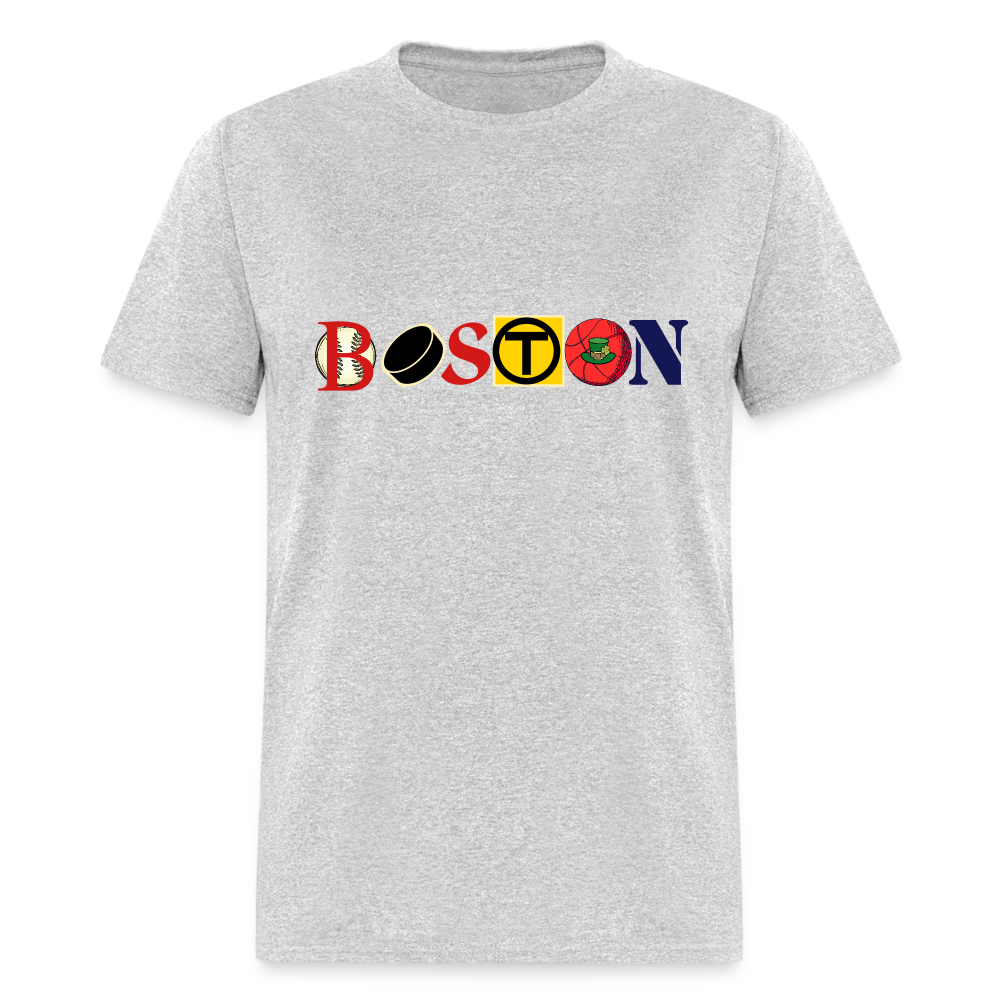 THE BOSTON Unisex Classic T-Shirt - heather gray