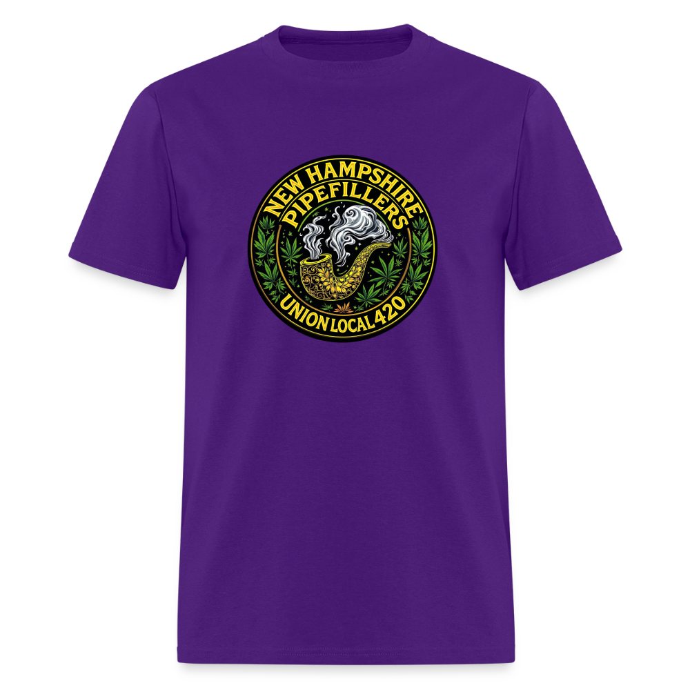NH PF 420 Men's T-Shirt | GILDAN 5000 - purple