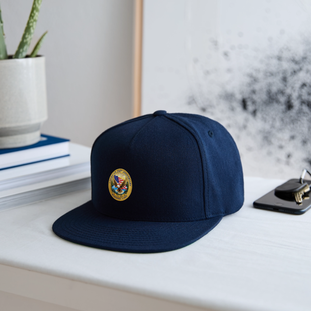 AMERICA 250 AMHERST Snapback Baseball Cap - navy