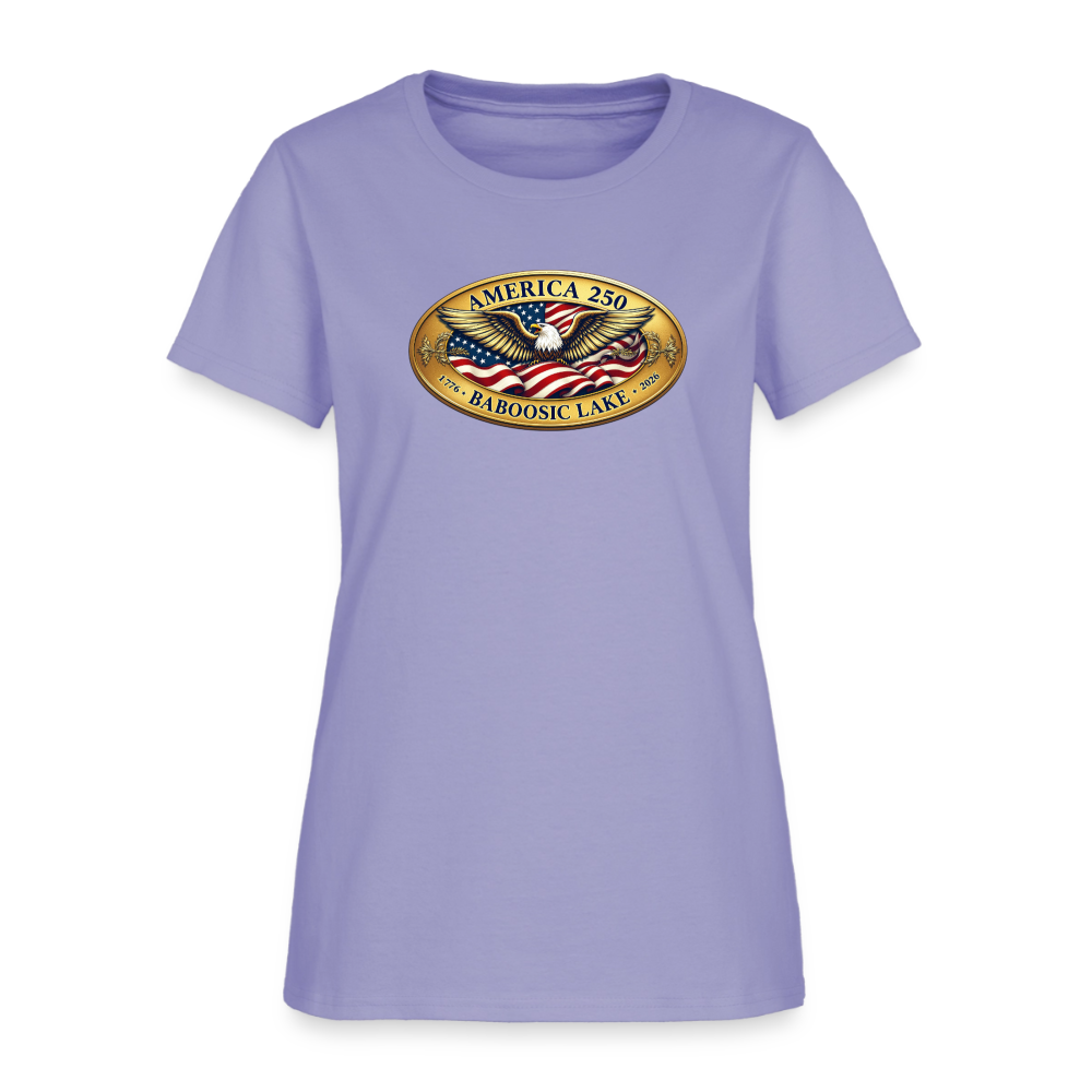 AMERICA 250 BABOOSIC LAKE AMERICA 250 Women's T-Shirt - lavender