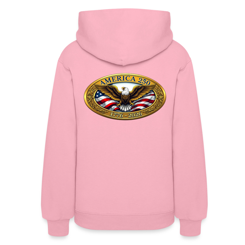 AMERICA 250 Women's Hoodie - classic pink