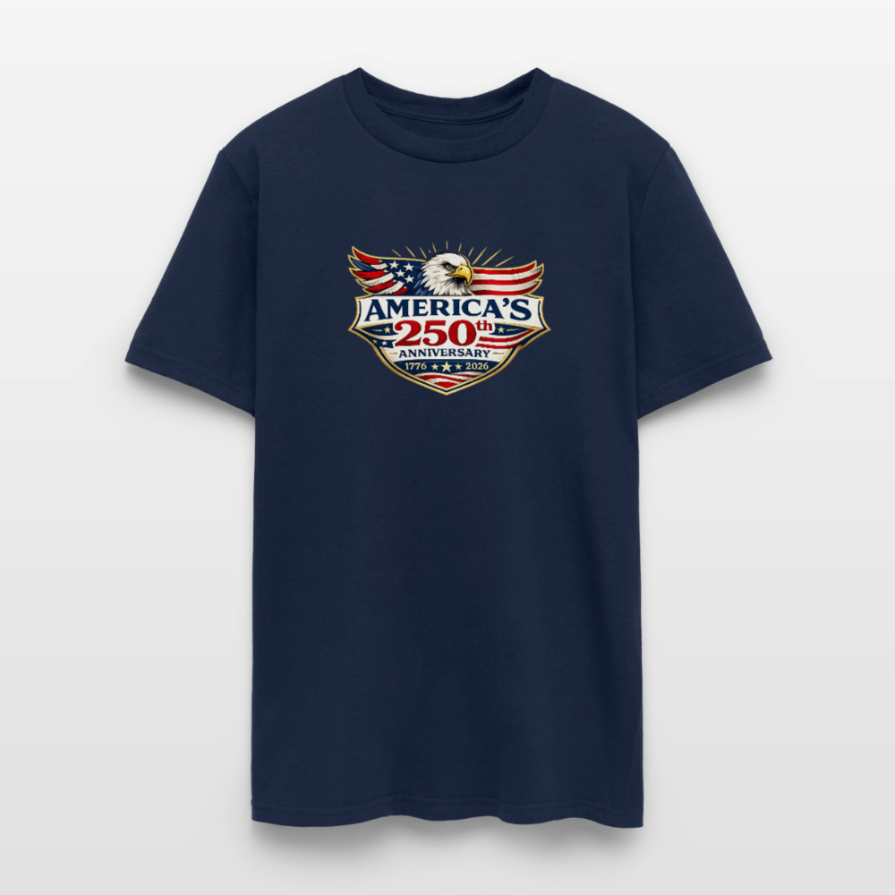 AMERICA 250th ANNIVERSARY Eagle Men's T-Shirt - navy
