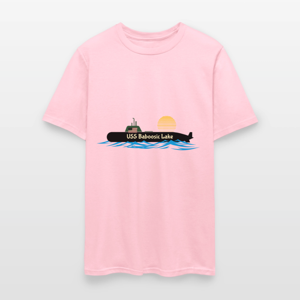 USS BABOOSIC LAKE Hanes Unisex Classic T-Shirt - pink
