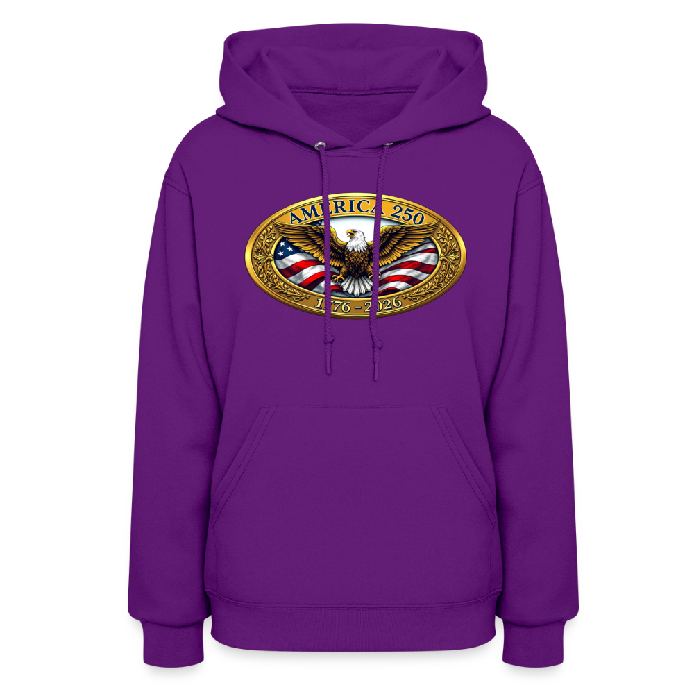 AMERICA 250 Women's Hoodie - purple