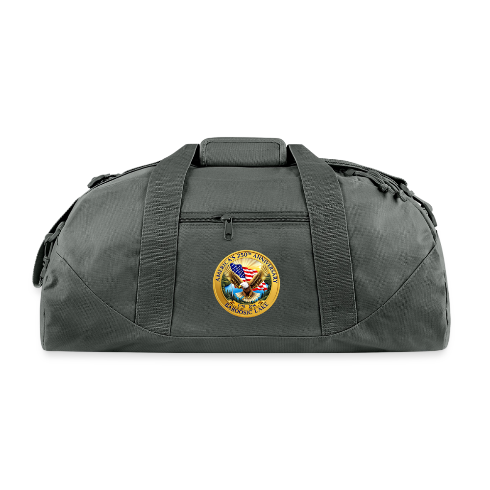 BABOOSIC LAKE AMERICA 250 Duffel Bag - charcoal