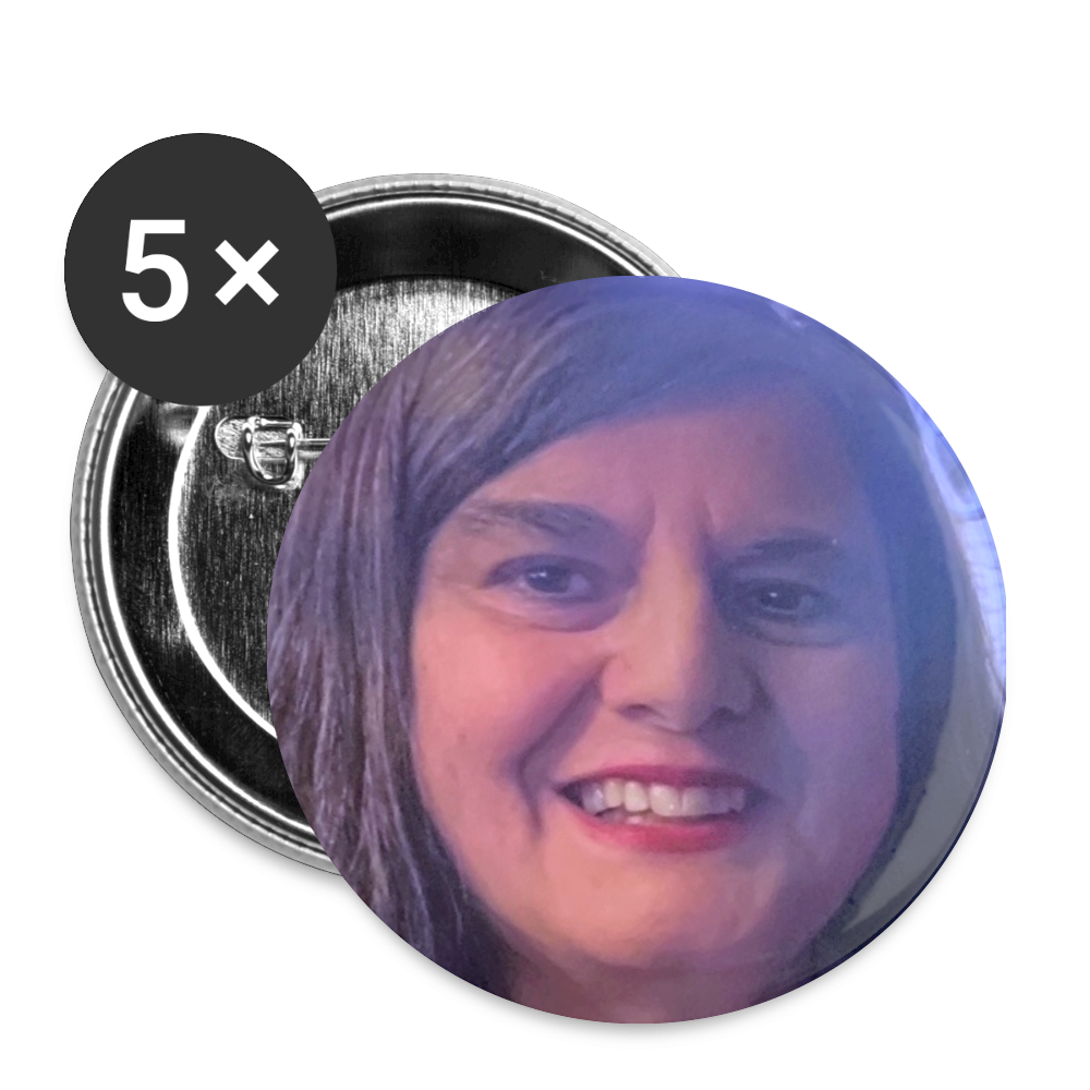 GENNYButtons small 1'' (5-pack) - white