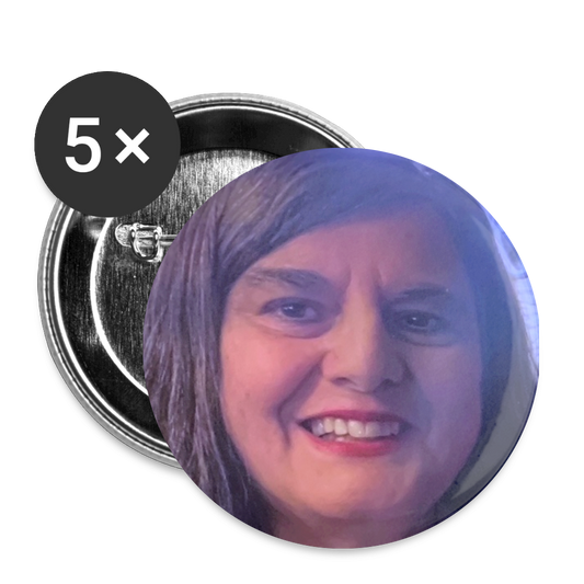 GENNYButtons small 1'' (5-pack) - white