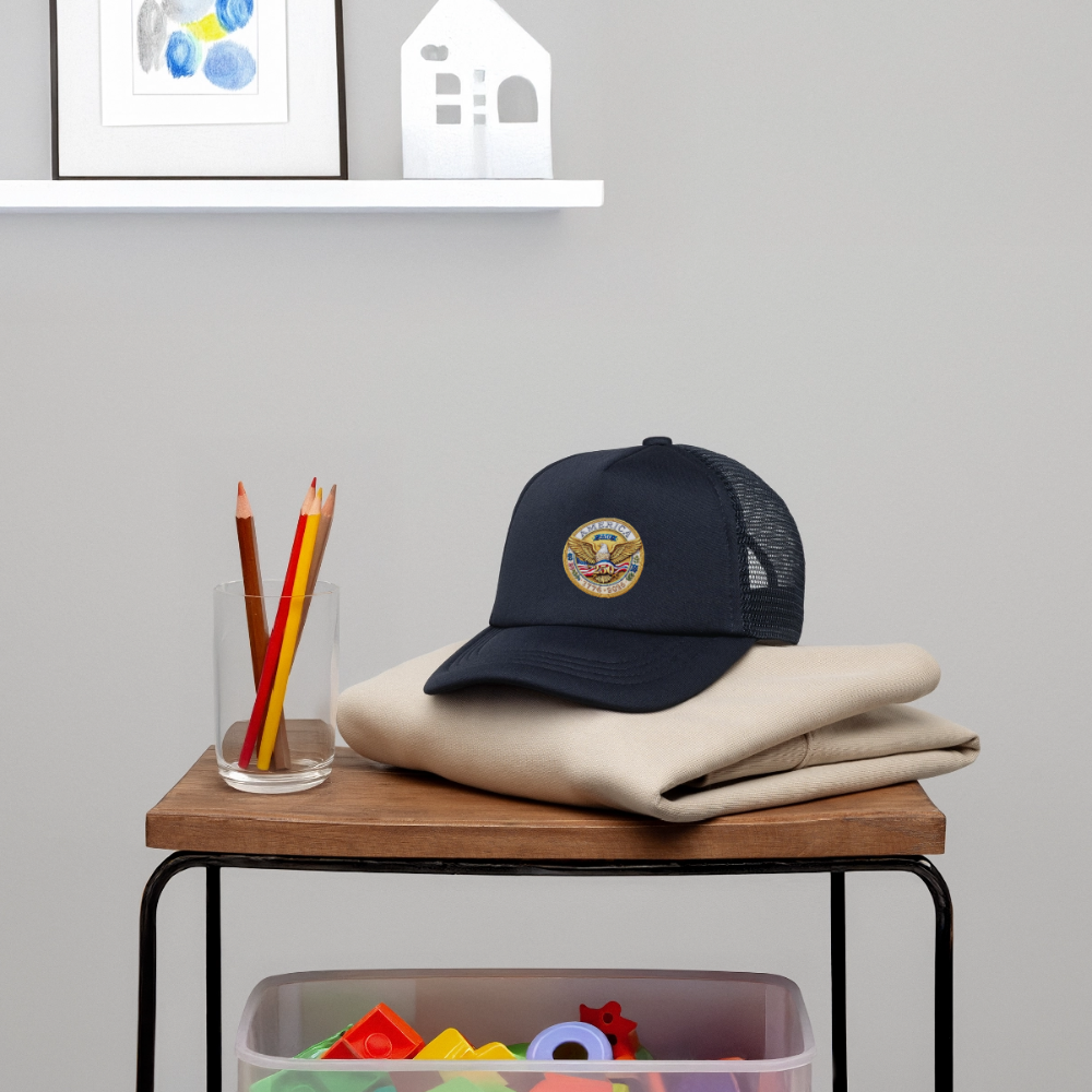 AMERICA 250 Kid's Trucker Cap - navy
