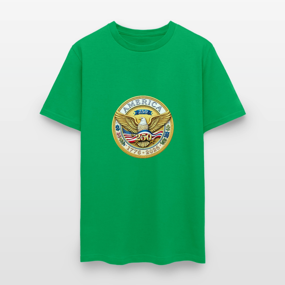 AMERICA 250 Men's T-Shirt - bright green
