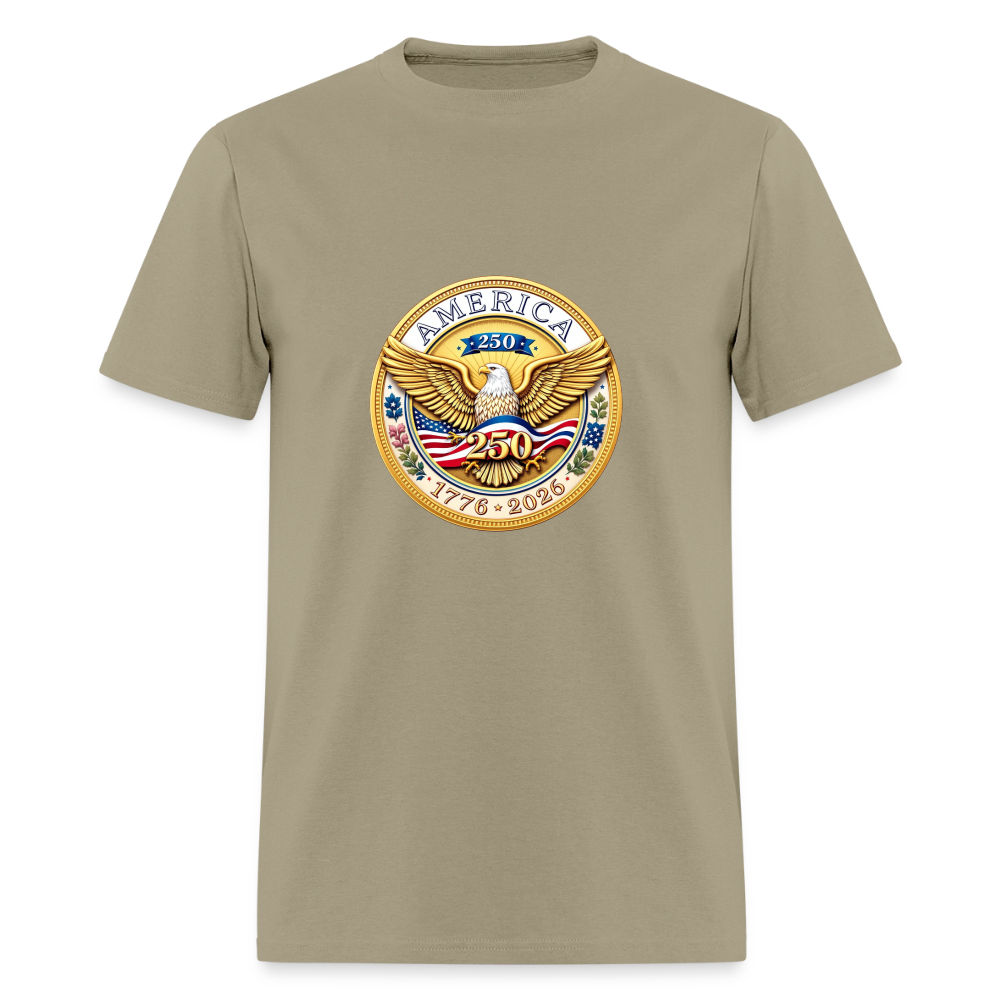 AMERICA 250 Men's T-Shirt - khaki