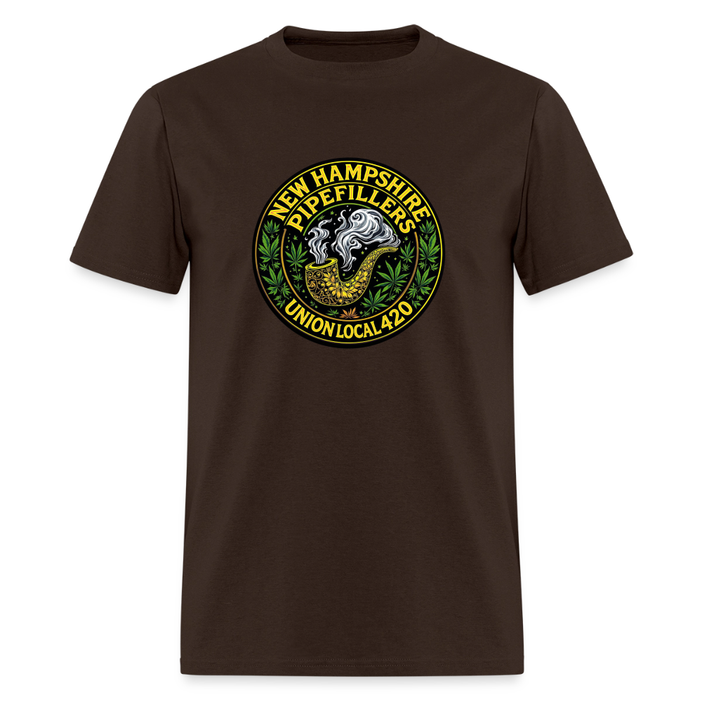 NH PF 420 Men's T-Shirt | GILDAN 5000 - brown