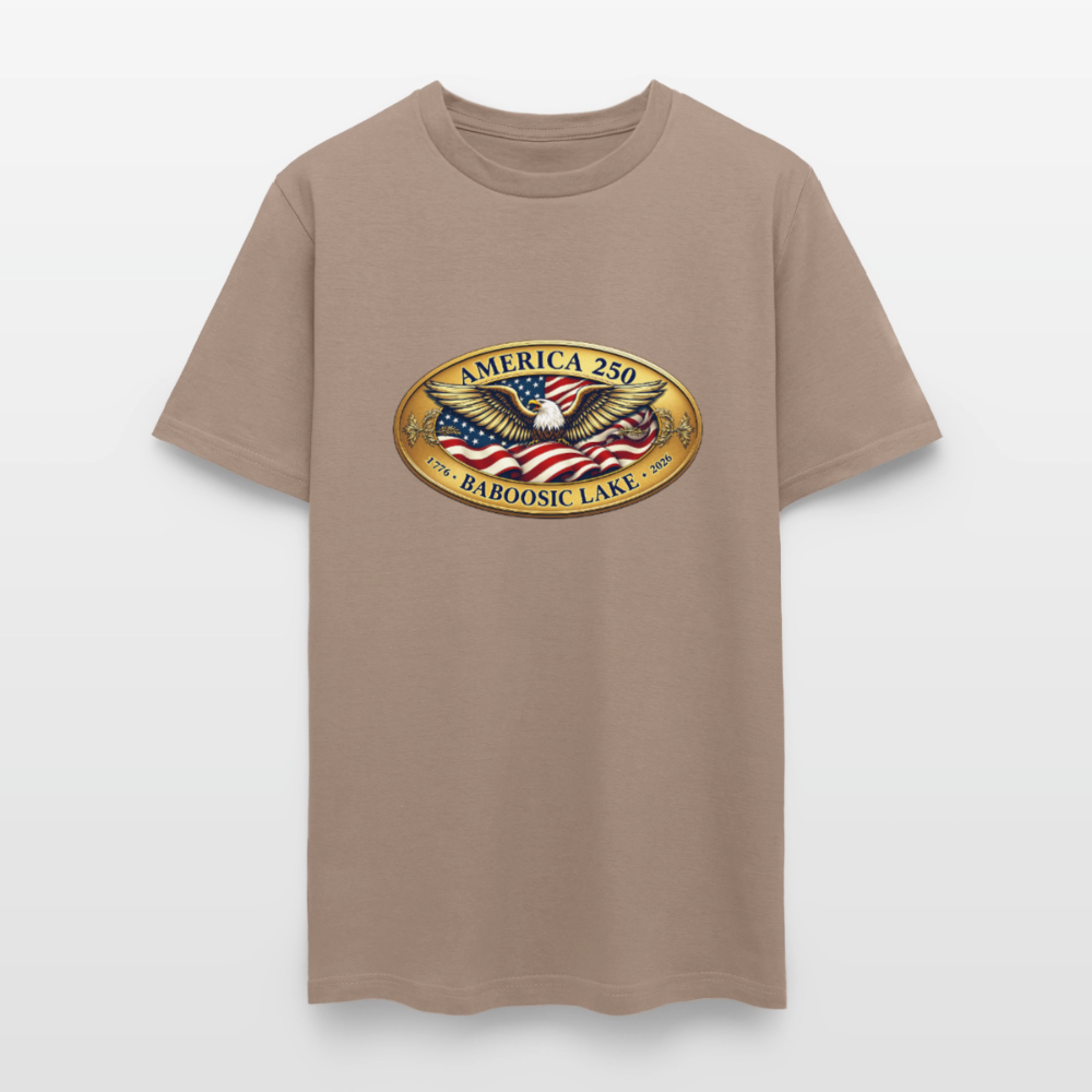 BABOOSIC LAKE AMERICA 250 Men's T-Shirt - safari