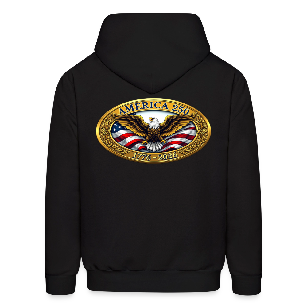 AMERICA 250 Men's Hoodie - black