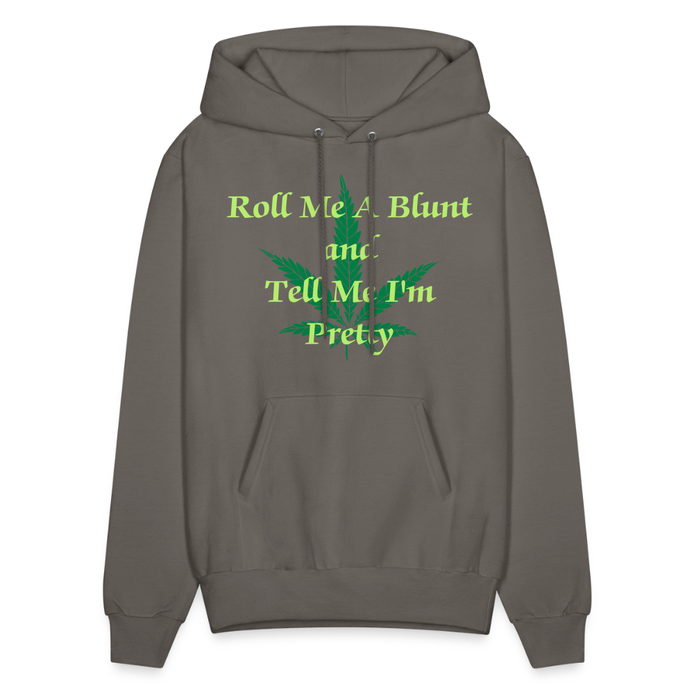 ROLL ME A BLUNT Haines Hoodie P170 - asphalt gray