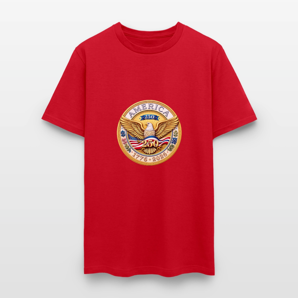 AMERICA 250 Men's T-Shirt - red