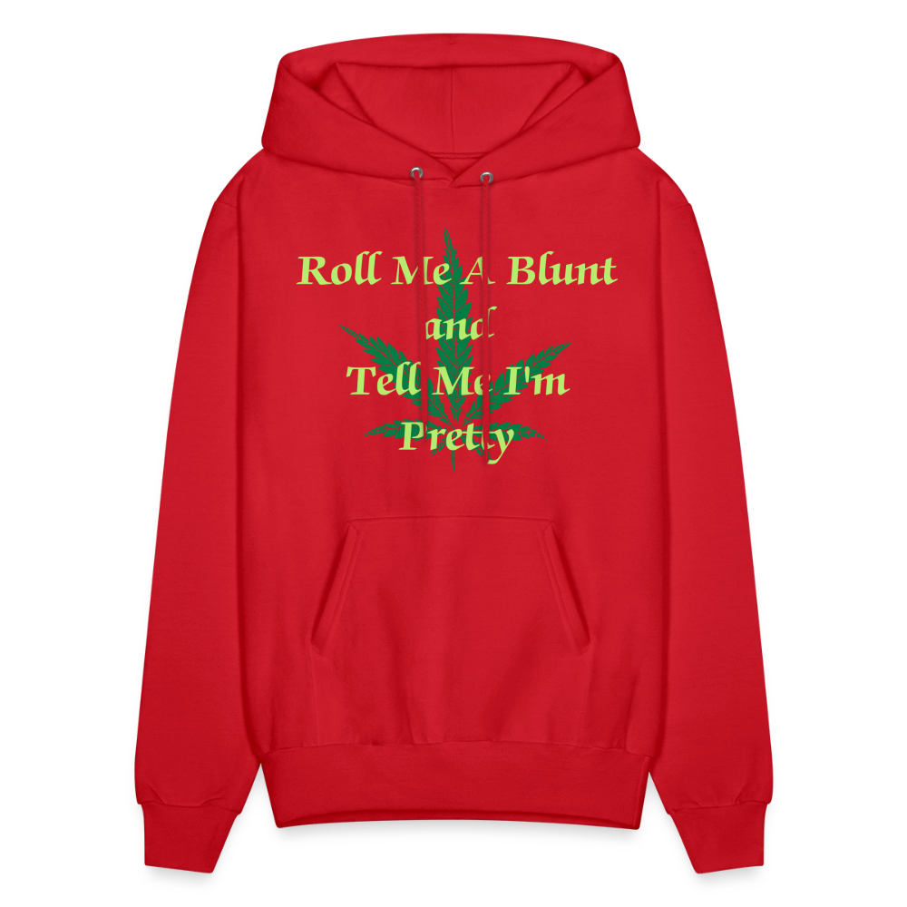 ROLL ME A BLUNT Haines Hoodie P170 - red
