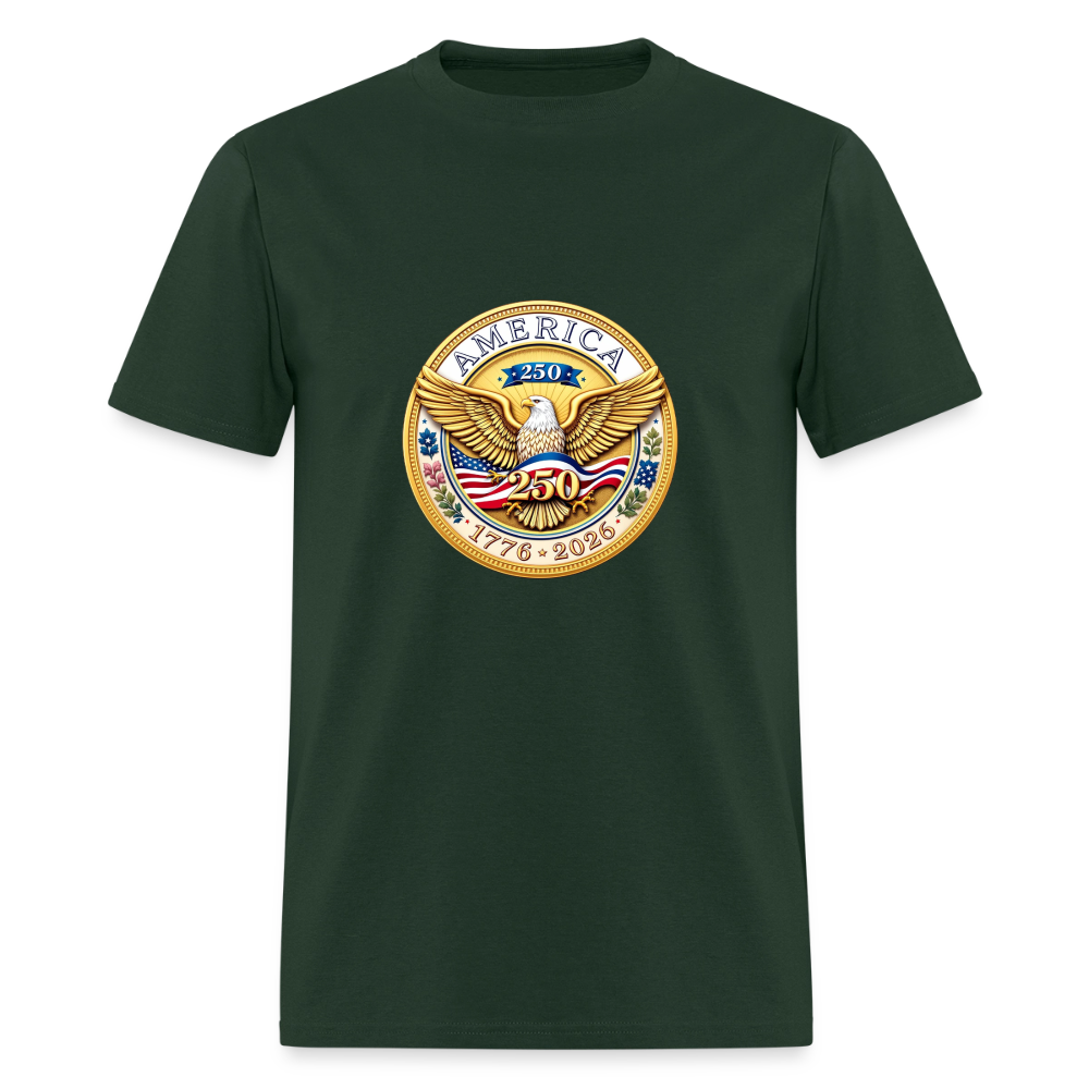 AMERICA 250 Men's T-Shirt - forest green
