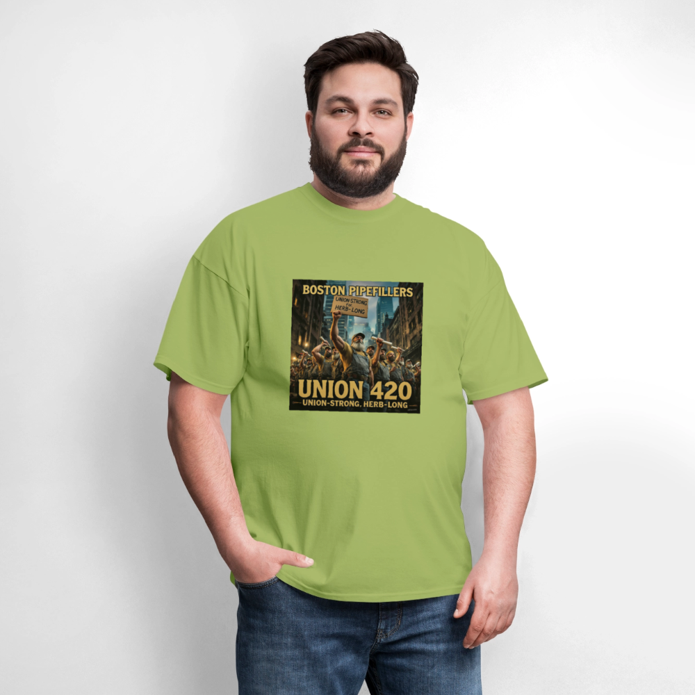 BOSTON PIPEFILLERS Unisex Classic T-Shirt - kiwi