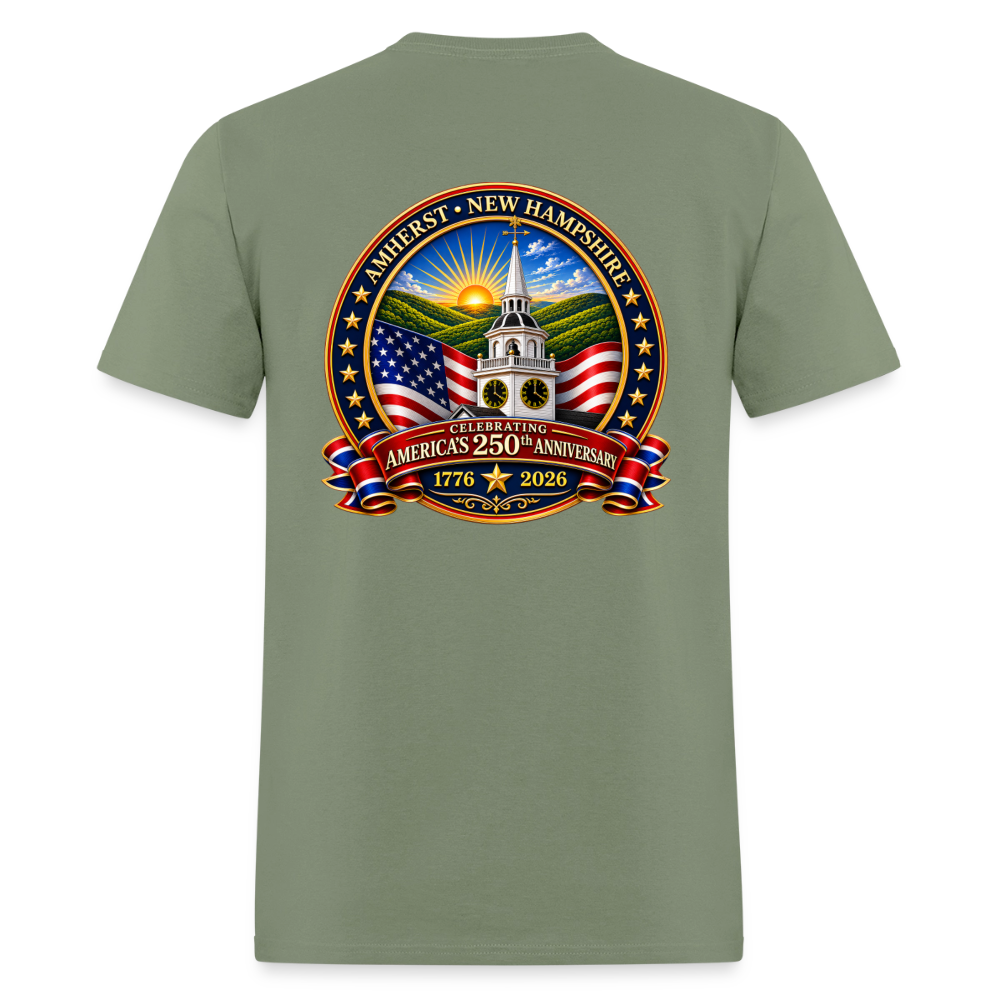 AMHERST AMERICA 250 Men's T-Shirt - military green
