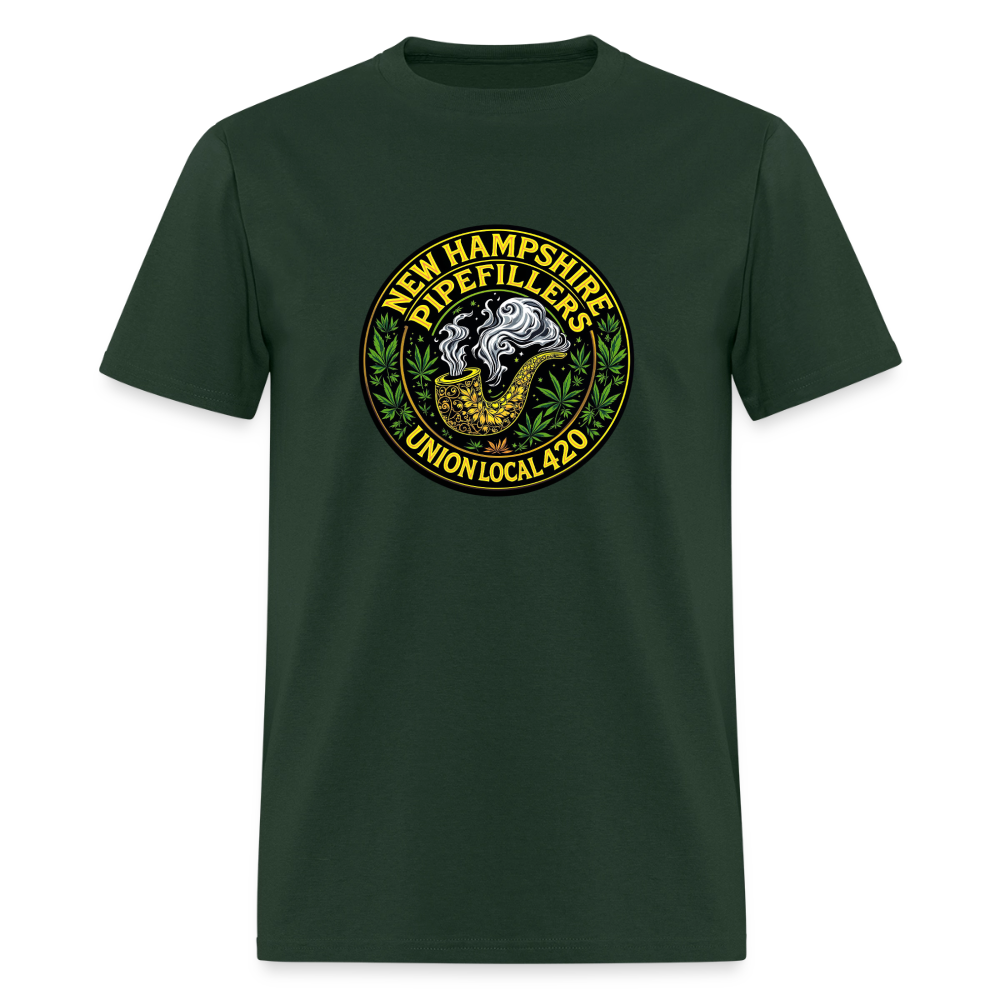 NH PF 420 Men's T-Shirt | GILDAN 5000 - forest green