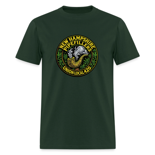 NH PF 420 Men's T-Shirt | GILDAN 5000 - forest green
