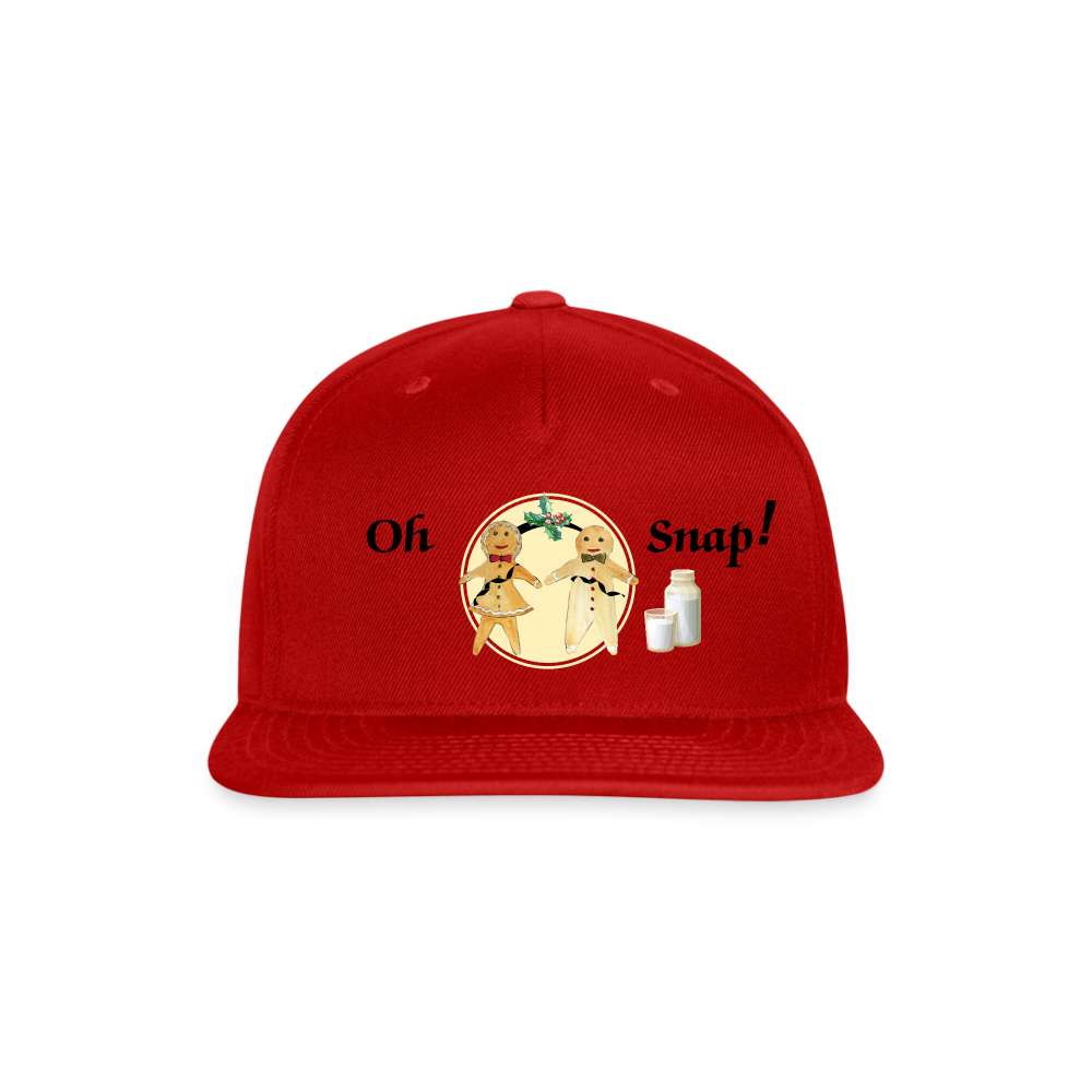 SIE CAPS OH SNAP Original Snapback Baseball Cap - red