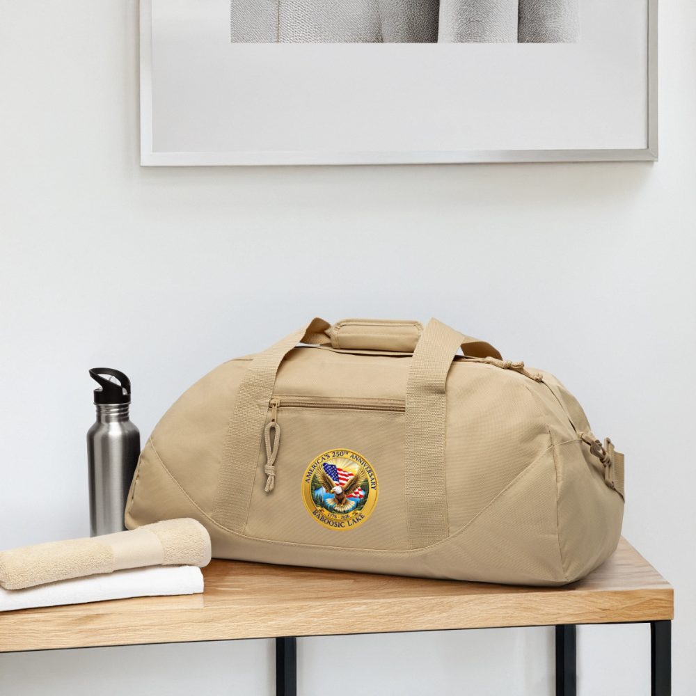 BABOOSIC LAKE AMERICA 250 Duffel Bag - beige