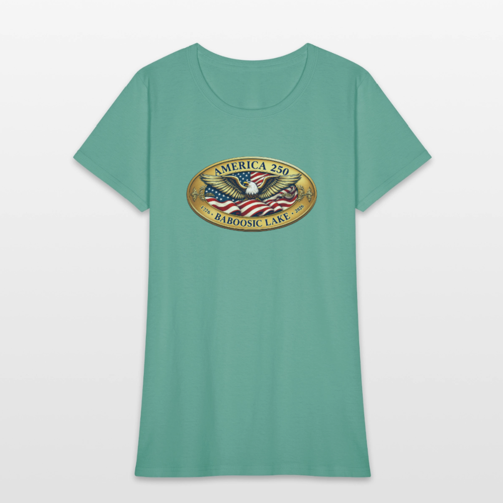 AMERICA 250 BABOOSIC LAKE AMERICA 250 Women's T-Shirt - aquatic