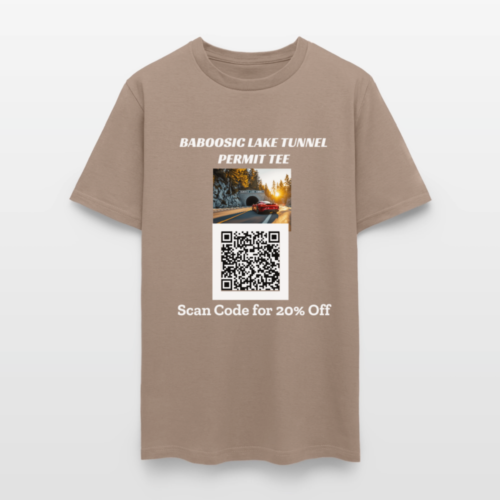 BABOOSIC LAKE TUNNEL PERMIT TEE Unisex Classic T-Shirt - safari