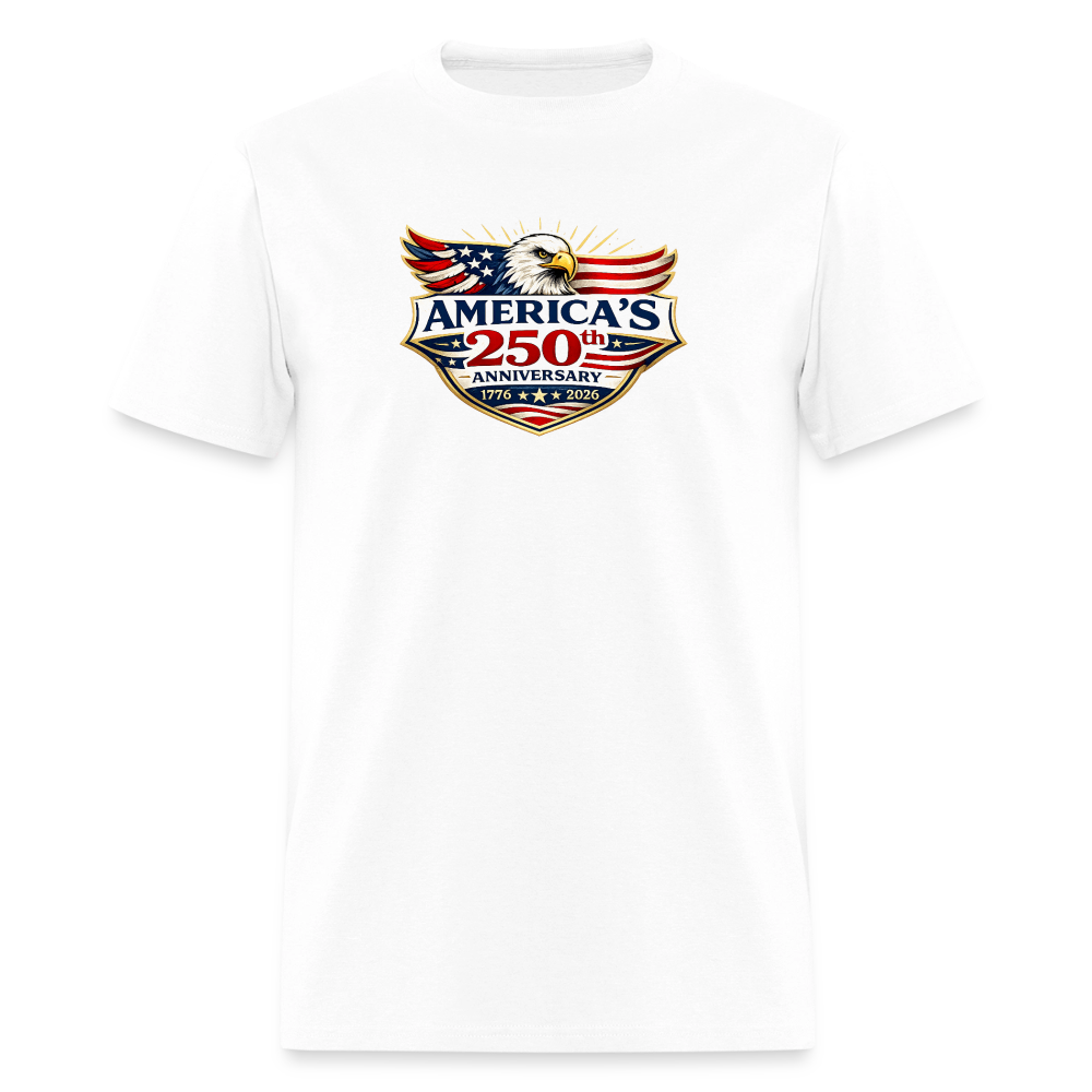 AMERICA 250th ANNIVERSARY Eagle Men's T-Shirt - white