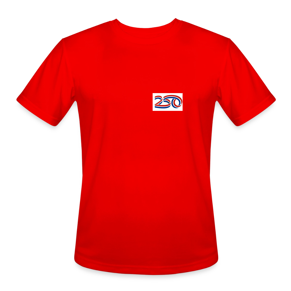 Men’s Moisture Wicking Performance T-Shirt - red