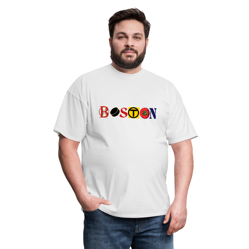 THE BOSTON Unisex Classic T-Shirt - white