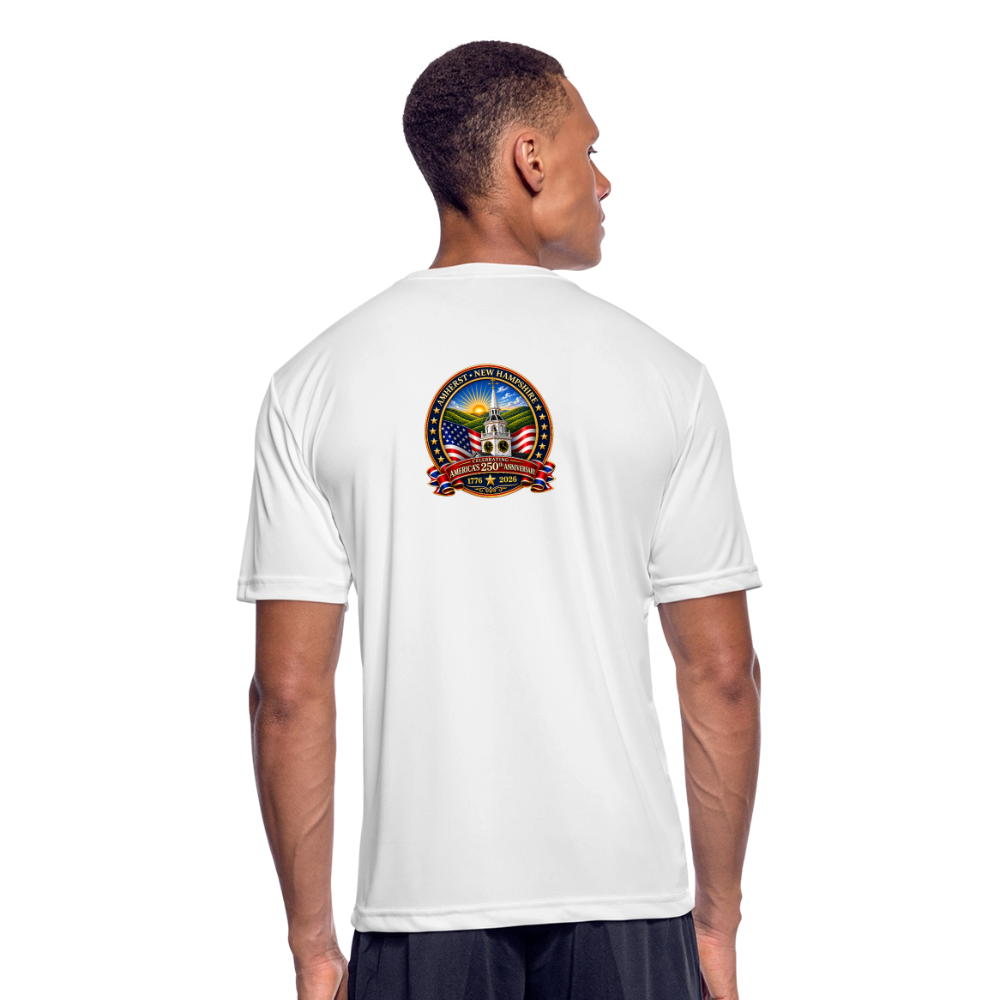 Men’s Moisture Wicking Performance T-Shirt - white