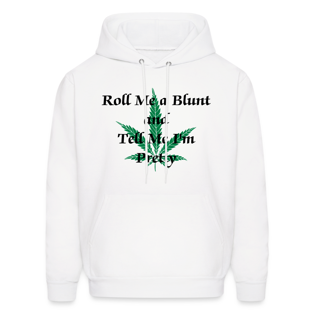 SIE CAPS ROLL ME A BLUNT Haines Hoodie P170 - white