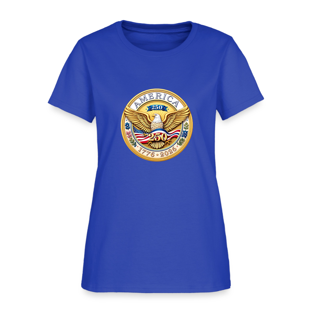 AMERICA 250 Women's T-Shirt - royal blue