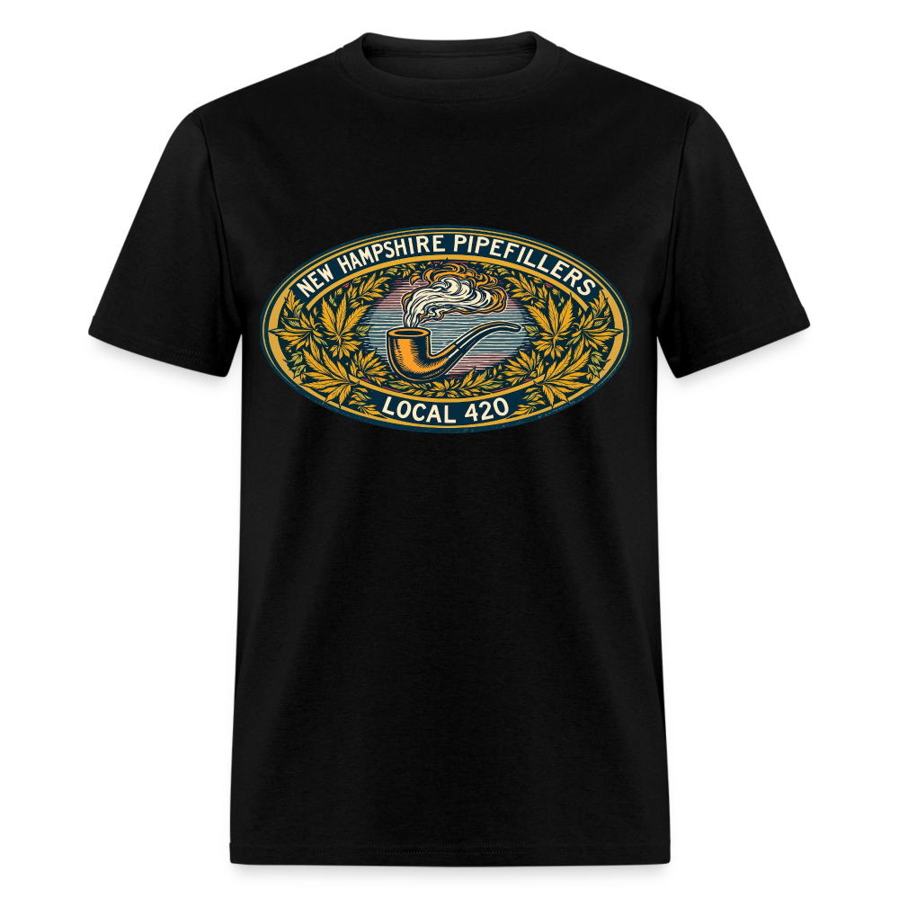 NEW HAMPSHIRE PIPEFILLERS UNION LOCAL 420 Unisex Classic T-ShirtUnisex Classic T-Shirt - black