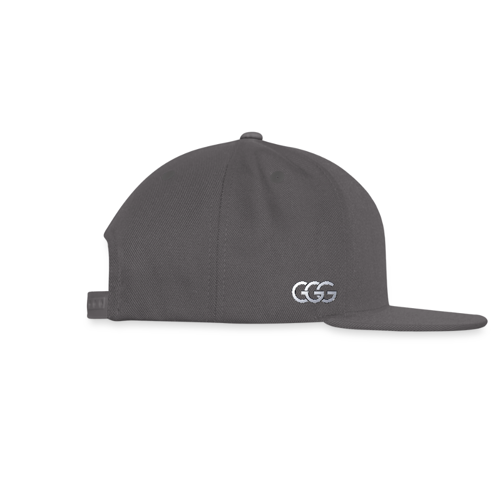 GGG TM LOGO 3 Snapback Baseball Cap - dark grey