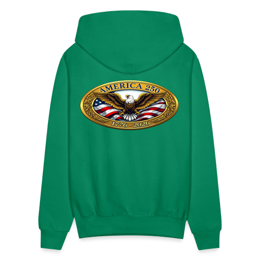AMERICA 250 Men's Hoodie - kelly green