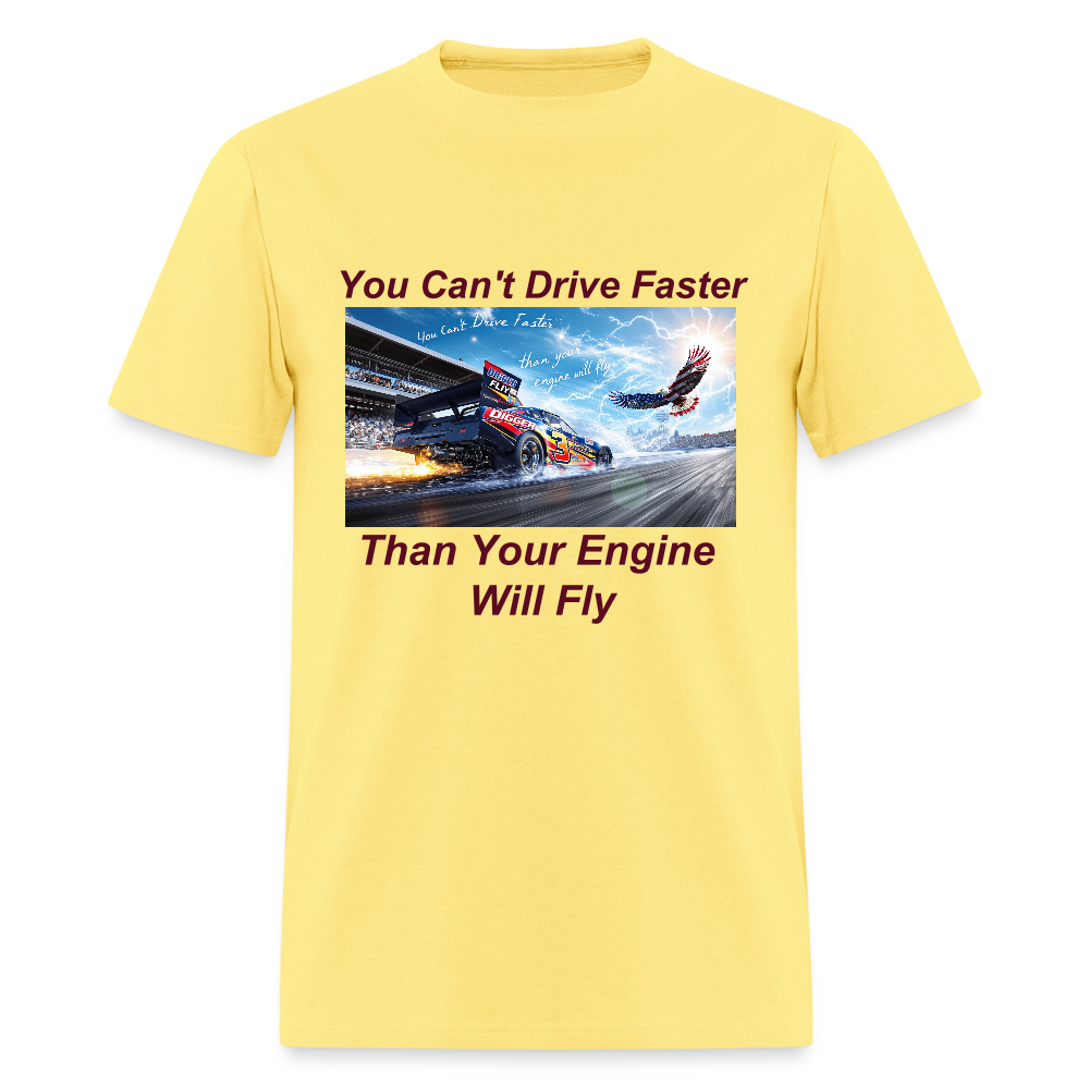 Drive Faster Digger 2 Unisex Classic T-Shirt - cornsilk