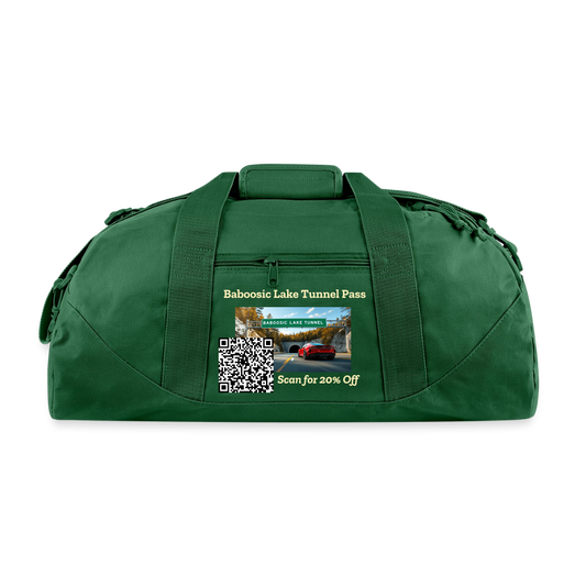 BABOOSIC LAKE TUNNEL PASS Duffel Bag - forest green