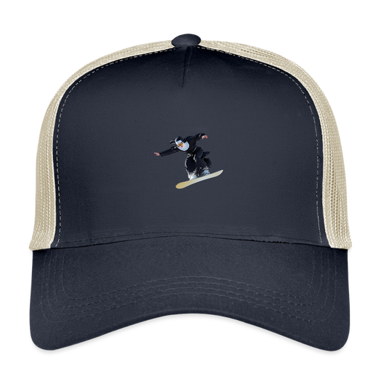 The FLYING NUN Eco Trucker Cap - pacific/oyster