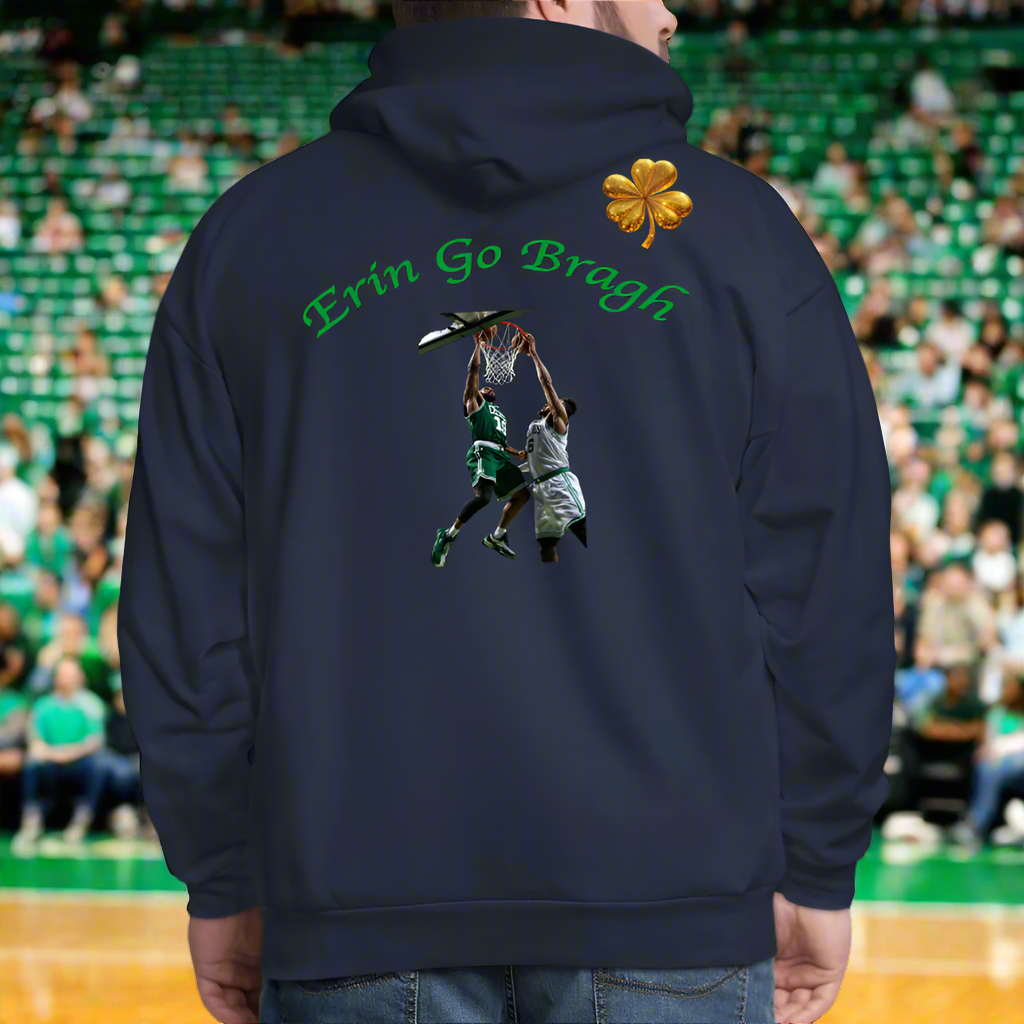 ERIN GO BRAGH DOUBLE GOLD Men's Hoodie - navy